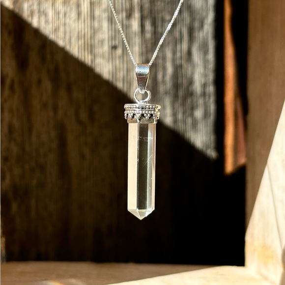 Crystal Point Necklace - Picture 8 of 16